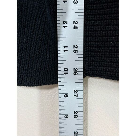 Eileen Fisher Shawl Collar 100% Merino Wool Zip Up Cardigan Sweater Petite Large - Picture 9 of 11